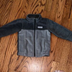 Columbia Gray Fleece Toddler Jacket